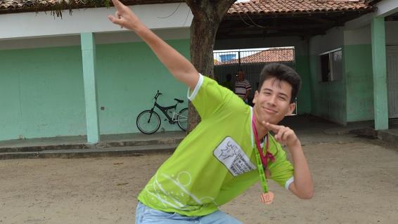 Matheus Oliveira dos Santos, acumula dois bronzes e uma menção honrosa na OBMEP